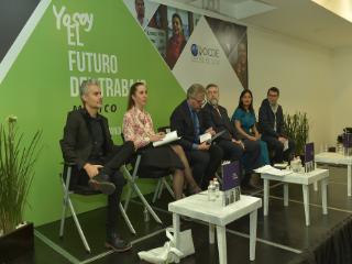 Panel participants at the I am the Future of Work Mexico Roadshow 2020